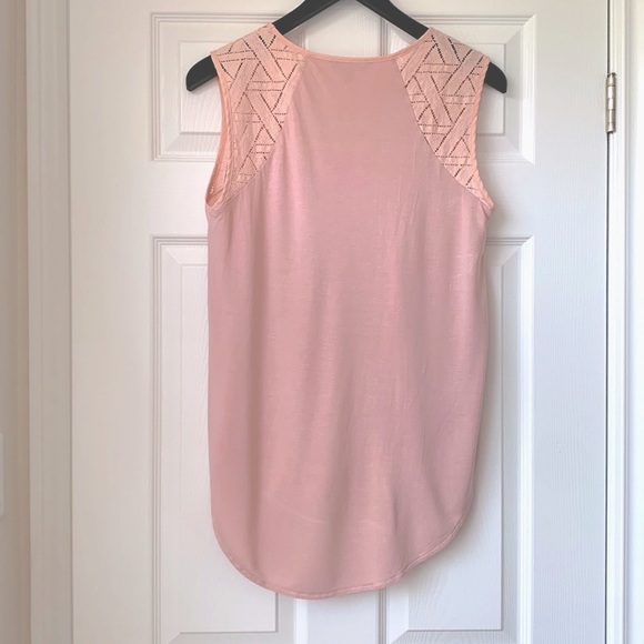 Banana Republic Pink Sleeveless Tank Top - Medium - Picture 2 of 5